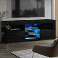 160CM LED Entertainment Unit - Black