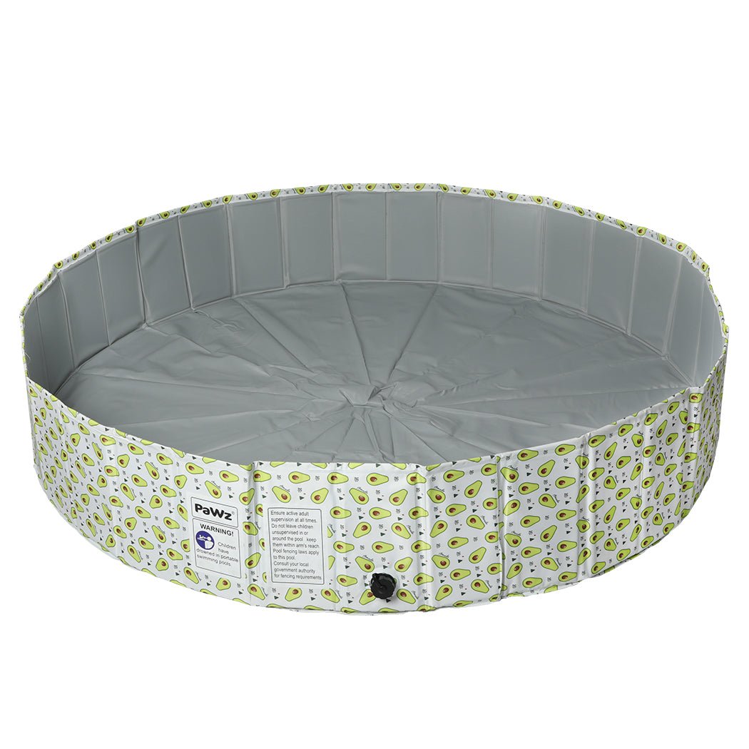 160cm XXL Portable Pet Swimming Pool - Avocados - Rivercity House & Home Co. (ABN 18 642 972 209) - Affordable Modern Furniture Australia