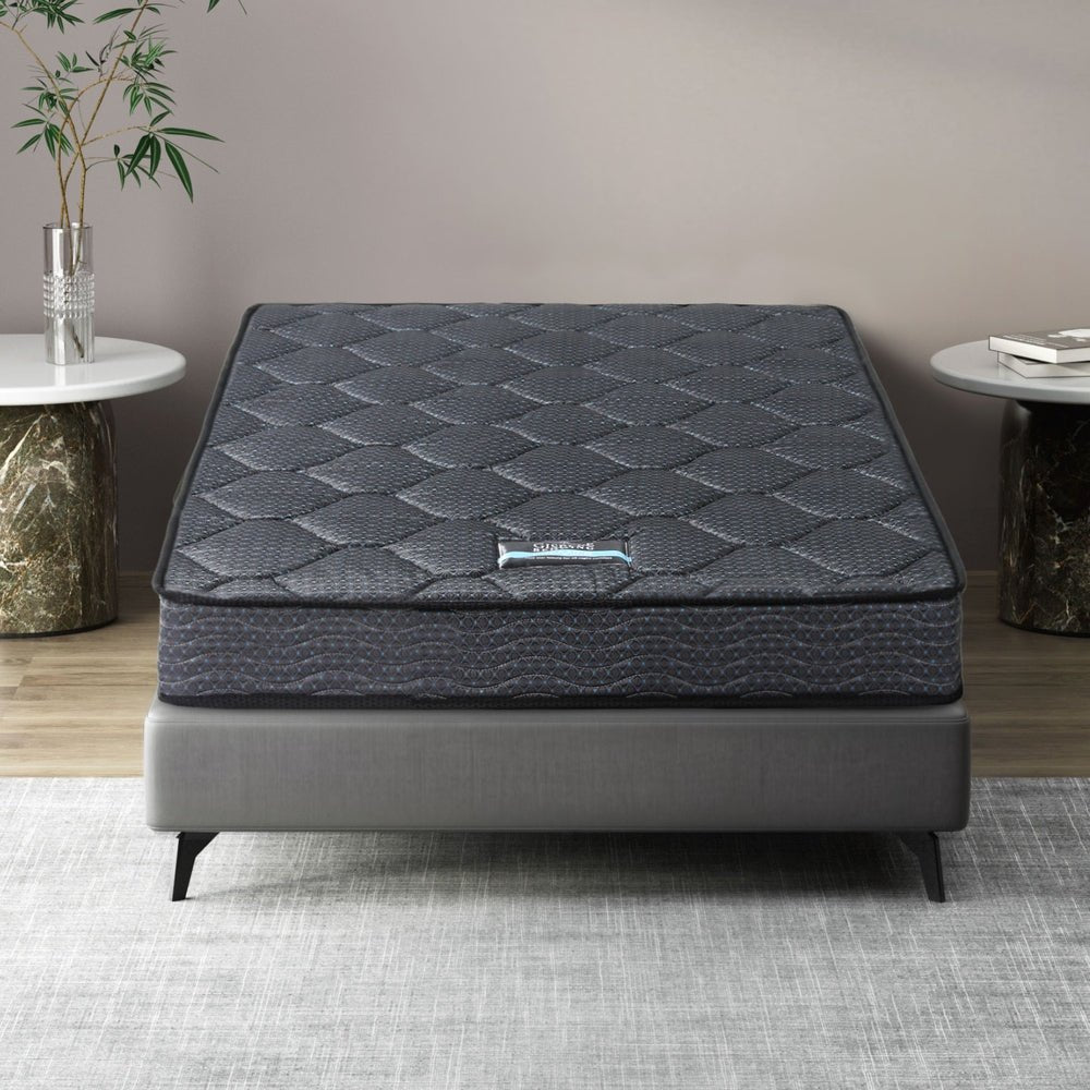 16cm Mattress Bonnell Spring King Single - Furniture > Mattresses > King Single Mattress - Rivercity House & Home Co. (ABN 18 642 972 209) - Affordable Modern Furniture Australia