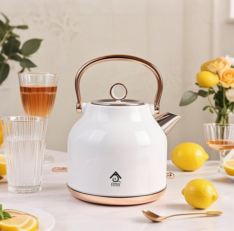 1.7L Electric Water Kettle White - Appliances > Kitchen Appliances > Kettles - Rivercity House & Home Co. (ABN 18 642 972 209) - Affordable Modern Furniture Australia