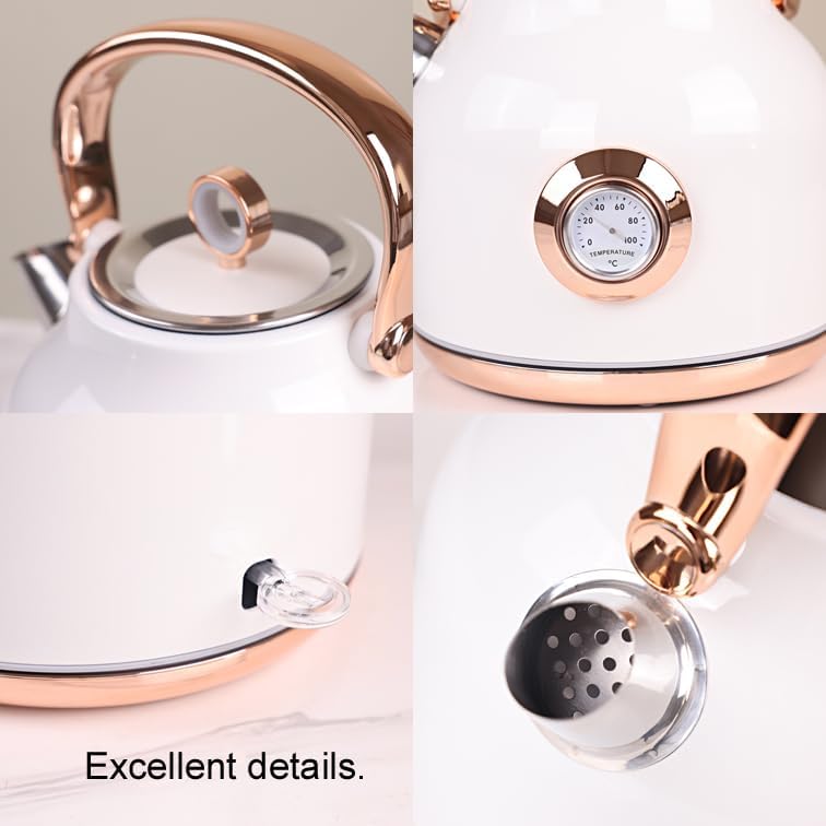 1.7L Electric Water Kettle White - Appliances > Kitchen Appliances > Kettles - Rivercity House & Home Co. (ABN 18 642 972 209) - Affordable Modern Furniture Australia