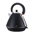 Rose Trim Collection 1.7L Kettle with Rapid Boil - Black