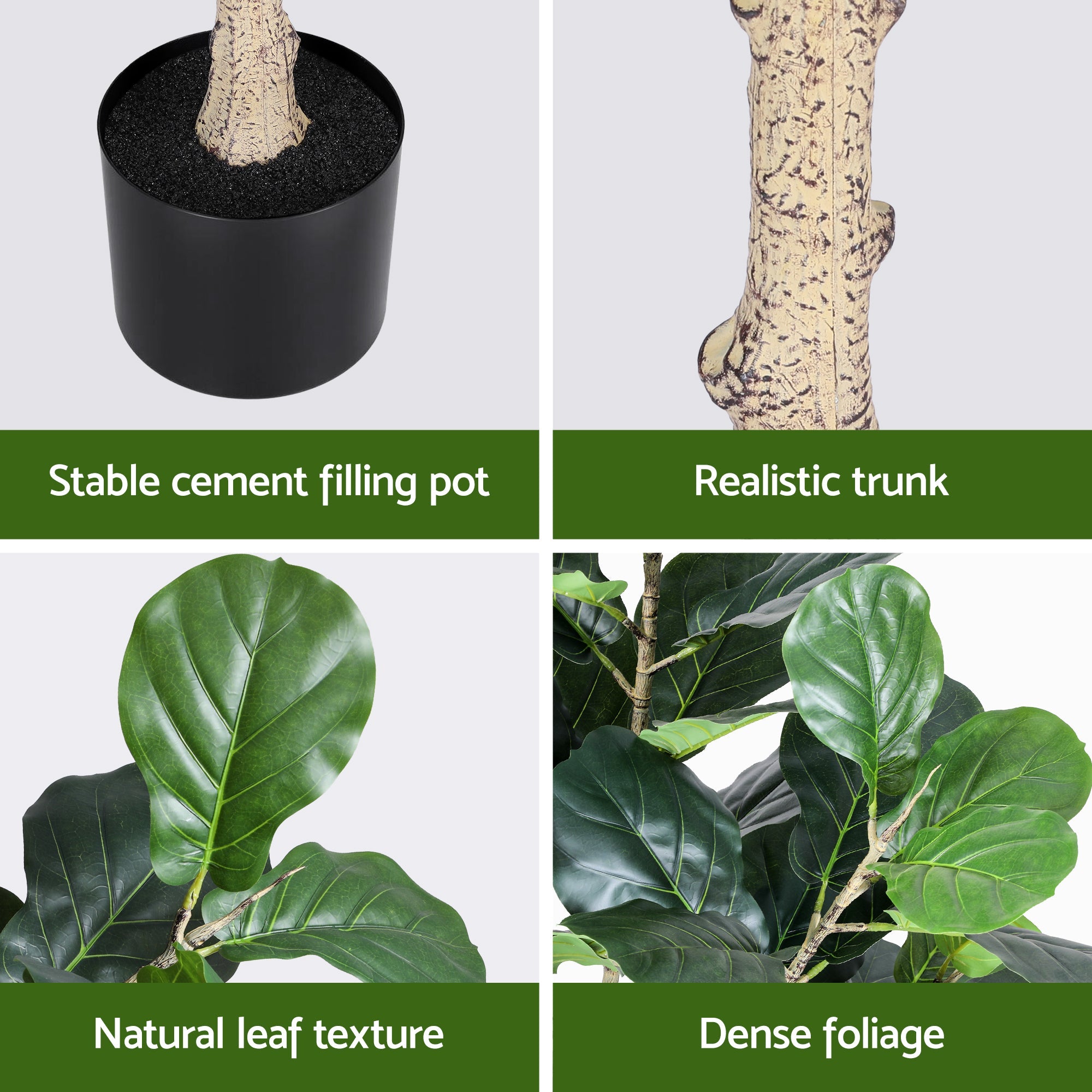 180cm Artificial Fiddle Tree Faux Trees Indoor Decor Artificial Plants Lifelike Plant 1.8M - Home & Garden > Artificial Plants > Artificial Trees - Rivercity House & Home Co. (ABN 18 642 972 209) - Affordable Modern Furniture Australia