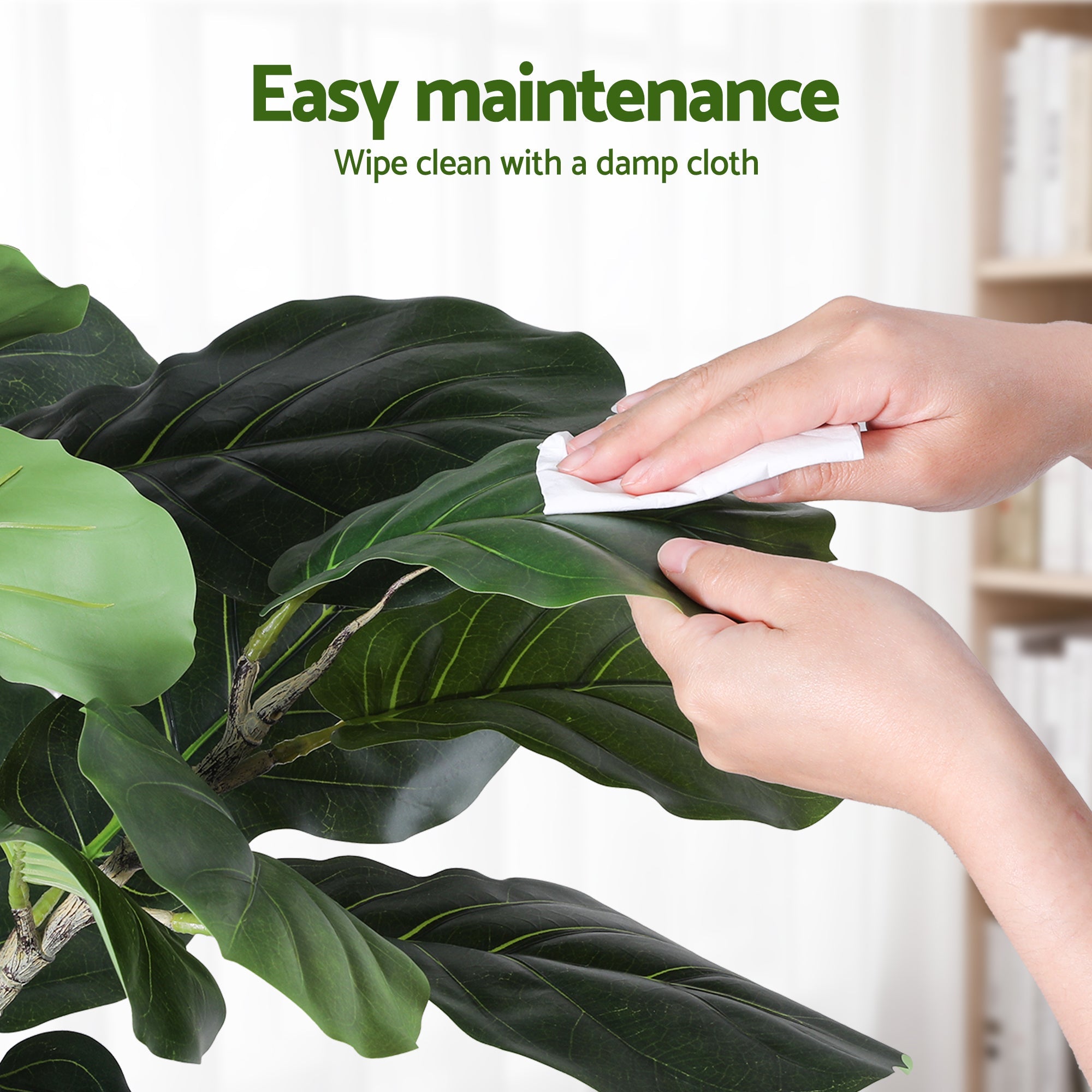 180cm Artificial Fiddle Tree Faux Trees Indoor Decor Artificial Plants Lifelike Plant 1.8M - Home & Garden > Artificial Plants > Artificial Trees - Rivercity House & Home Co. (ABN 18 642 972 209) - Affordable Modern Furniture Australia