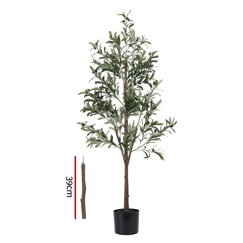 180cm Artificial Olive Tree Faux Trees Indoor Decor Artificial Plants Lifelike Plant 1.8M - Home & Garden > Artificial Plants > Artificial Trees - Rivercity House & Home Co. (ABN 18 642 972 209) - Affordable Modern Furniture Australia