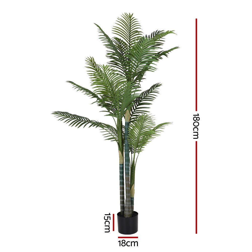 180cm Artificial Palm Tree Faux Trees Indoor Decor Artificial Plants Lifelike Plant 1.8M - Home & Garden > Artificial Plants > Artificial Trees - Rivercity House & Home Co. (ABN 18 642 972 209) - Affordable Modern Furniture Australia