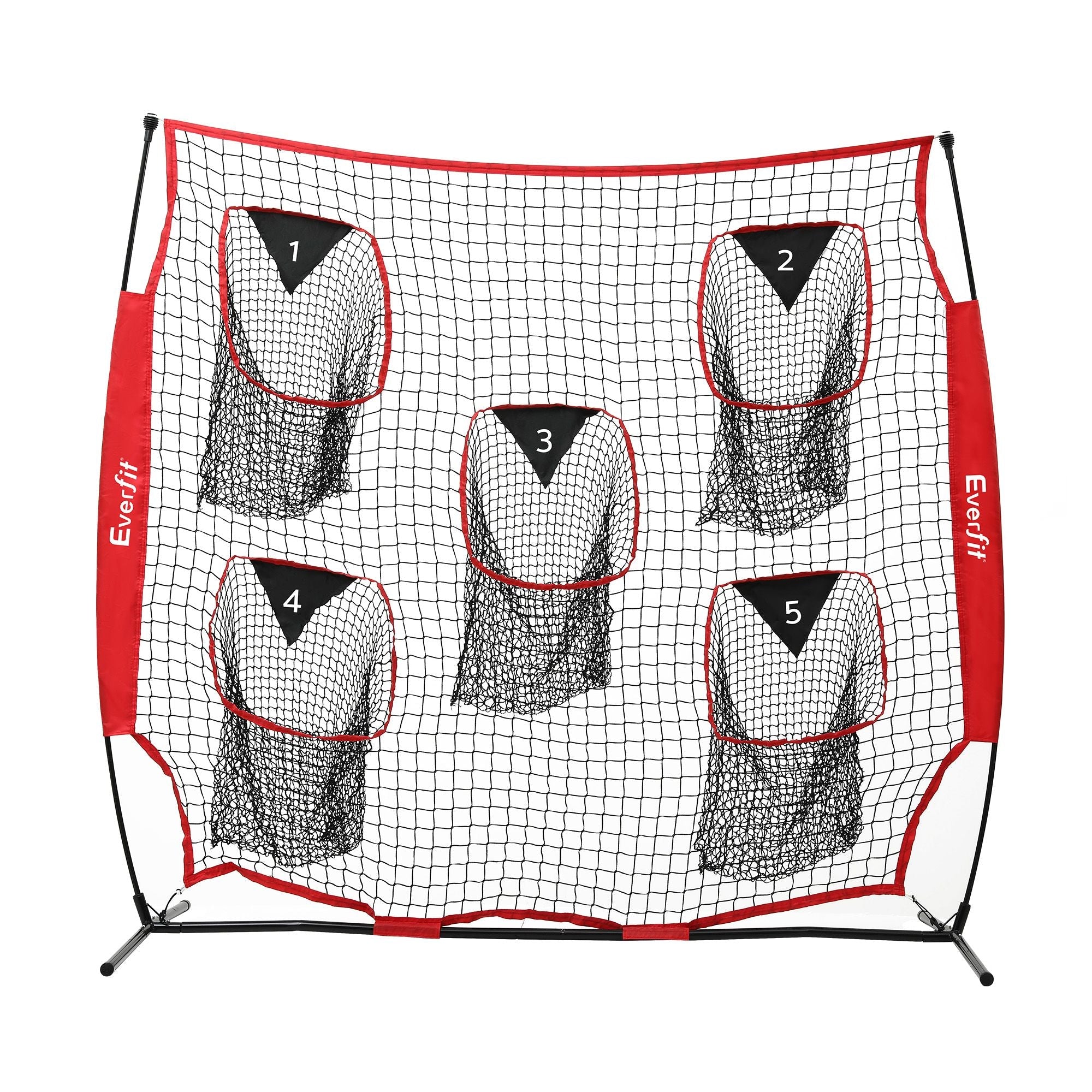 1.8m Football Training Net 5 Target Portable Soccer Goal Nets Rebounder - Sports & Fitness > Ball Sports > Soccer & Soccer Accessories - Rivercity House & Home Co. (ABN 18 642 972 209) - Affordable Modern Furniture Australia