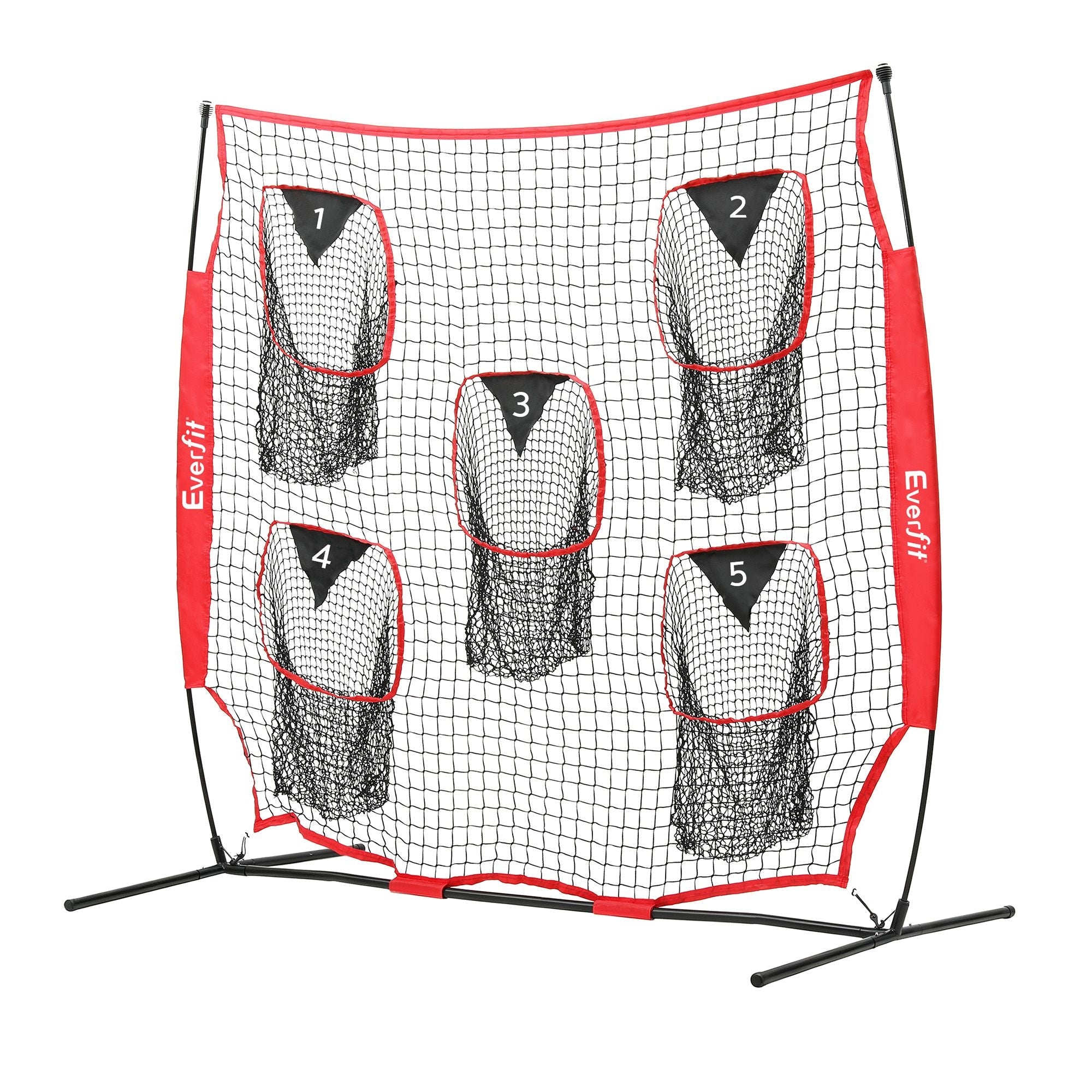 1.8m Football Training Net 5 Target Portable Soccer Goal Nets Rebounder - Sports & Fitness > Ball Sports > Soccer & Soccer Accessories - Rivercity House & Home Co. (ABN 18 642 972 209) - Affordable Modern Furniture Australia