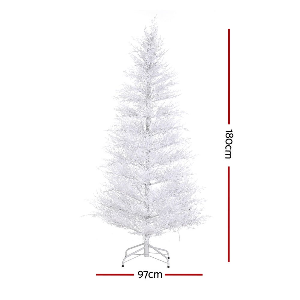 1.8M LED Christmas Tree 8 Modes Adjustable Multi Color Light Snowy - Occasions > Christmas > Christmas Trees - Rivercity House & Home Co. (ABN 18 642 972 209) - Affordable Modern Furniture Australia