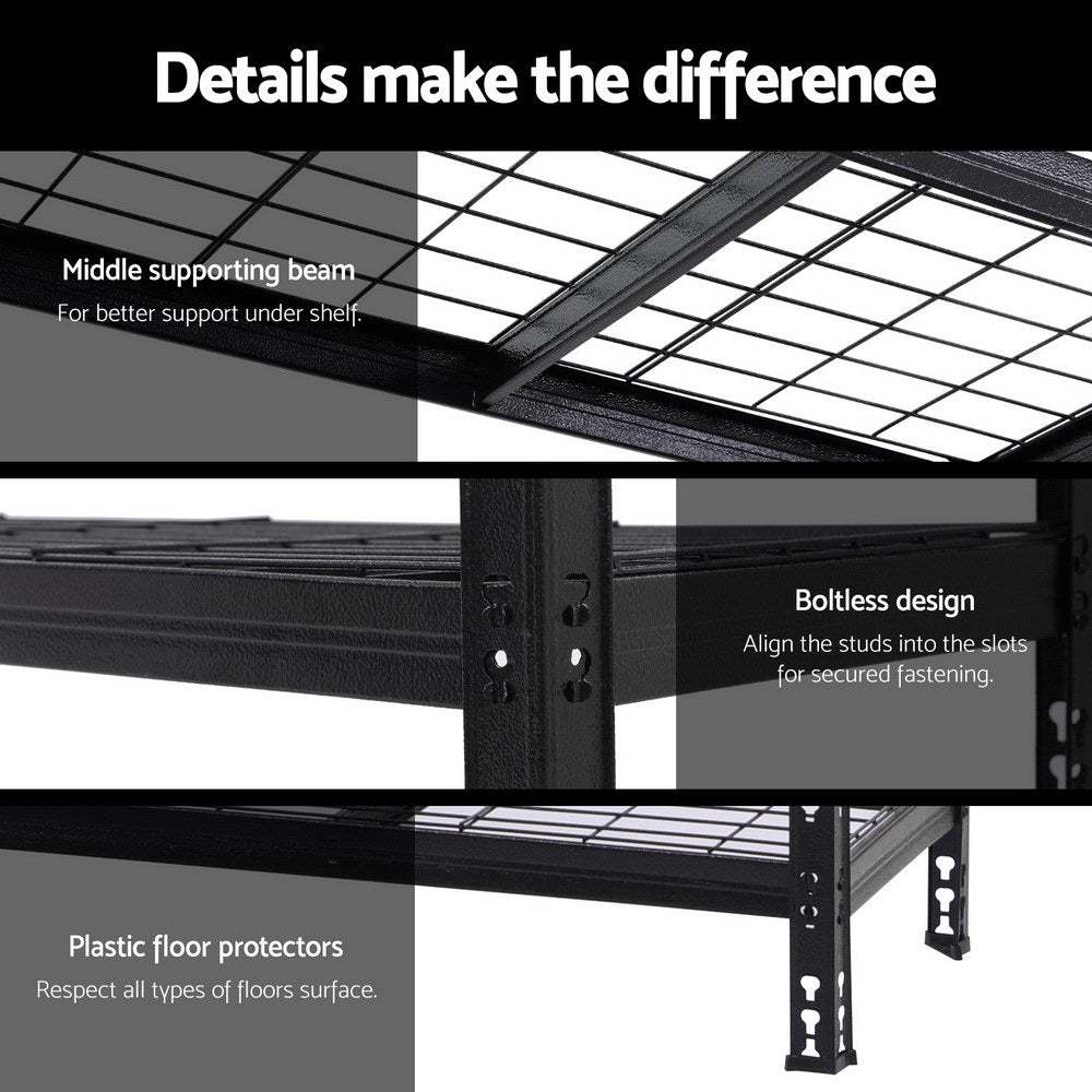 1.8MX1.2M Garage Shelving Warehouse Rack - Tools > Tools Storage > Wall Storage Racks - Rivercity House & Home Co. (ABN 18 642 972 209) - Affordable Modern Furniture Australia