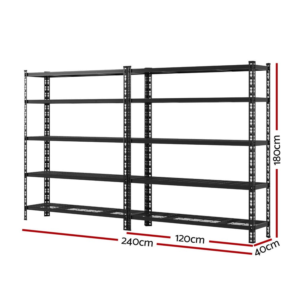 1.8MX2.4M Garage Shelving Warehouse Rack - Tools > Tools Storage > Wall Storage Racks - Rivercity House & Home Co. (ABN 18 642 972 209) - Affordable Modern Furniture Australia