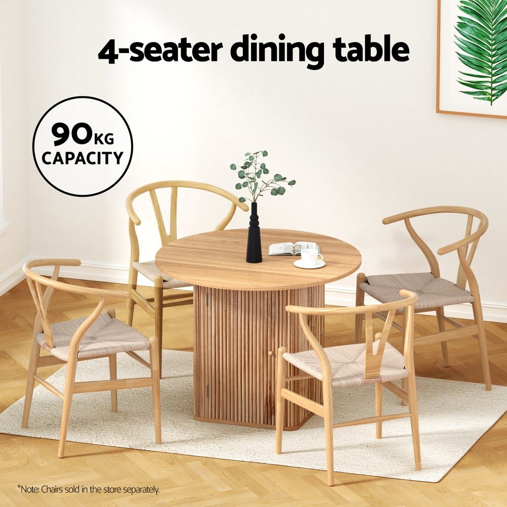 1M Dining Table Storage Base - Furniture > Dining > Dining Tables - Rivercity House & Home Co. (ABN 18 642 972 209) - Affordable Modern Furniture Australia