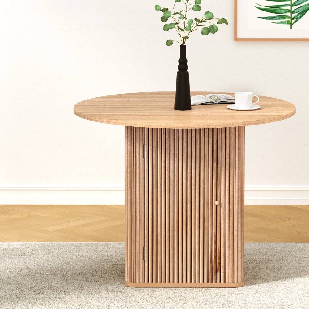 1M Dining Table Storage Base - Furniture > Dining > Dining Tables - Rivercity House & Home Co. (ABN 18 642 972 209) - Affordable Modern Furniture Australia