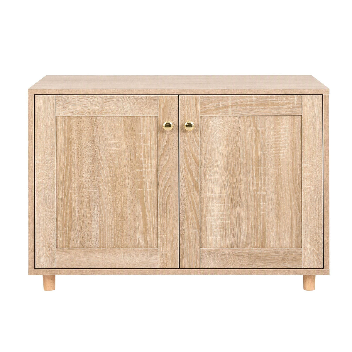 2-in-1 Coffee Table with Pet Cat House and Storage Cabinet 80x50x55cm Wood Finish - Furniture > Living Room > Coffee Tables - Rivercity House & Home Co. (ABN 18 642 972 209) - Affordable Modern Furniture Australia