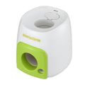 2-in-1 Dog Ball Launcher and Treat Dispenser with 2 Balls - Green