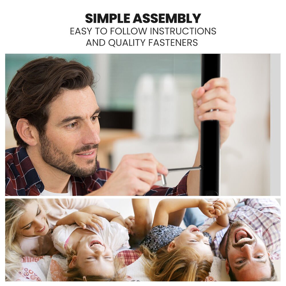 2 - in - 1 Single Metal Bunk Bed Frame - Dark Matte Grey - Furniture > Bedroom - Rivercity House & Home Co. (ABN 18 642 972 209) - Affordable Modern Furniture Australia