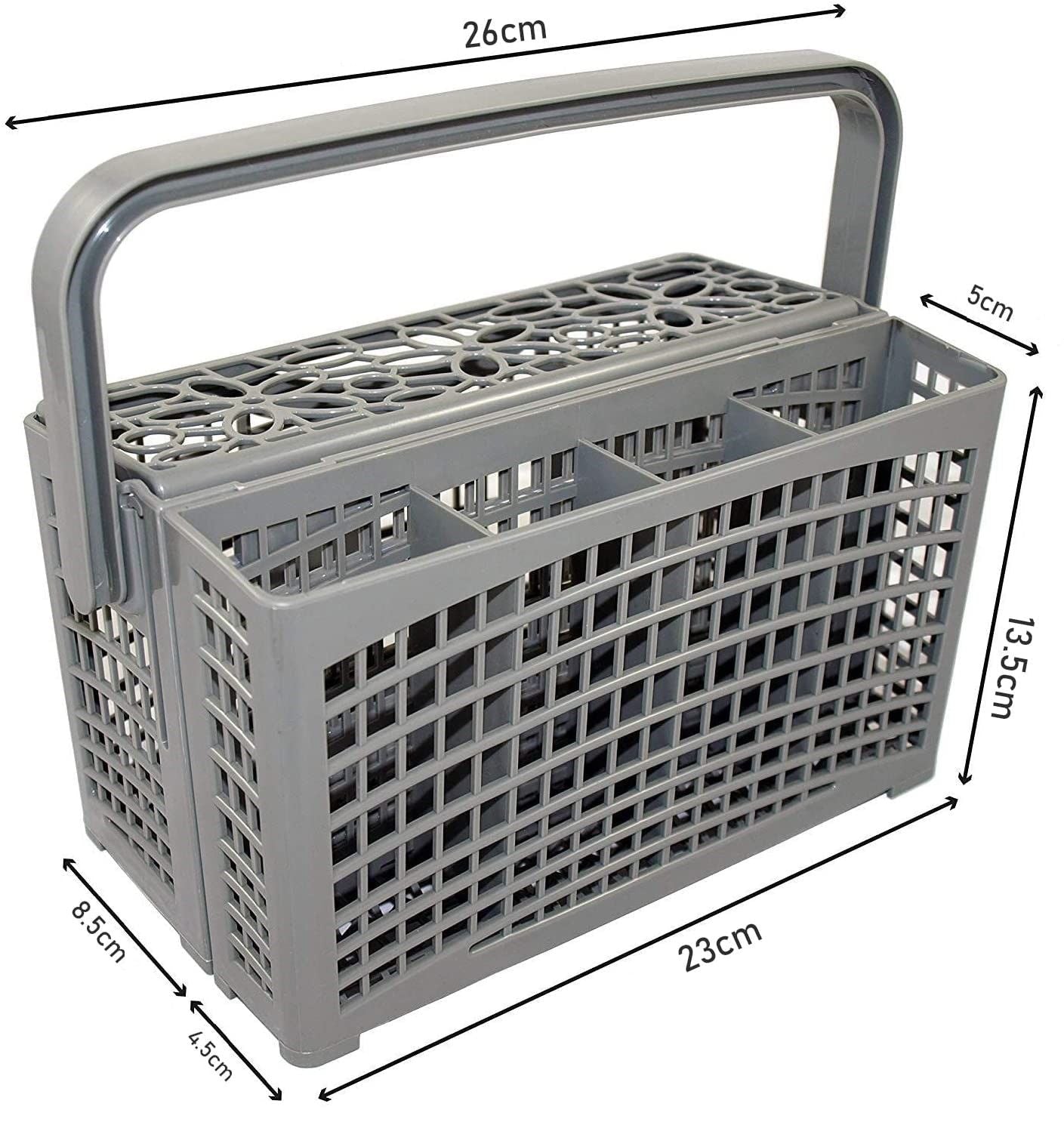 2 in 1 Universal Dishwasher Cutlery Basket (24 x 13 x 13 cm) - Appliances > Kitchen Appliances > Dishwashers - Rivercity House & Home Co. (ABN 18 642 972 209) - Affordable Modern Furniture Australia