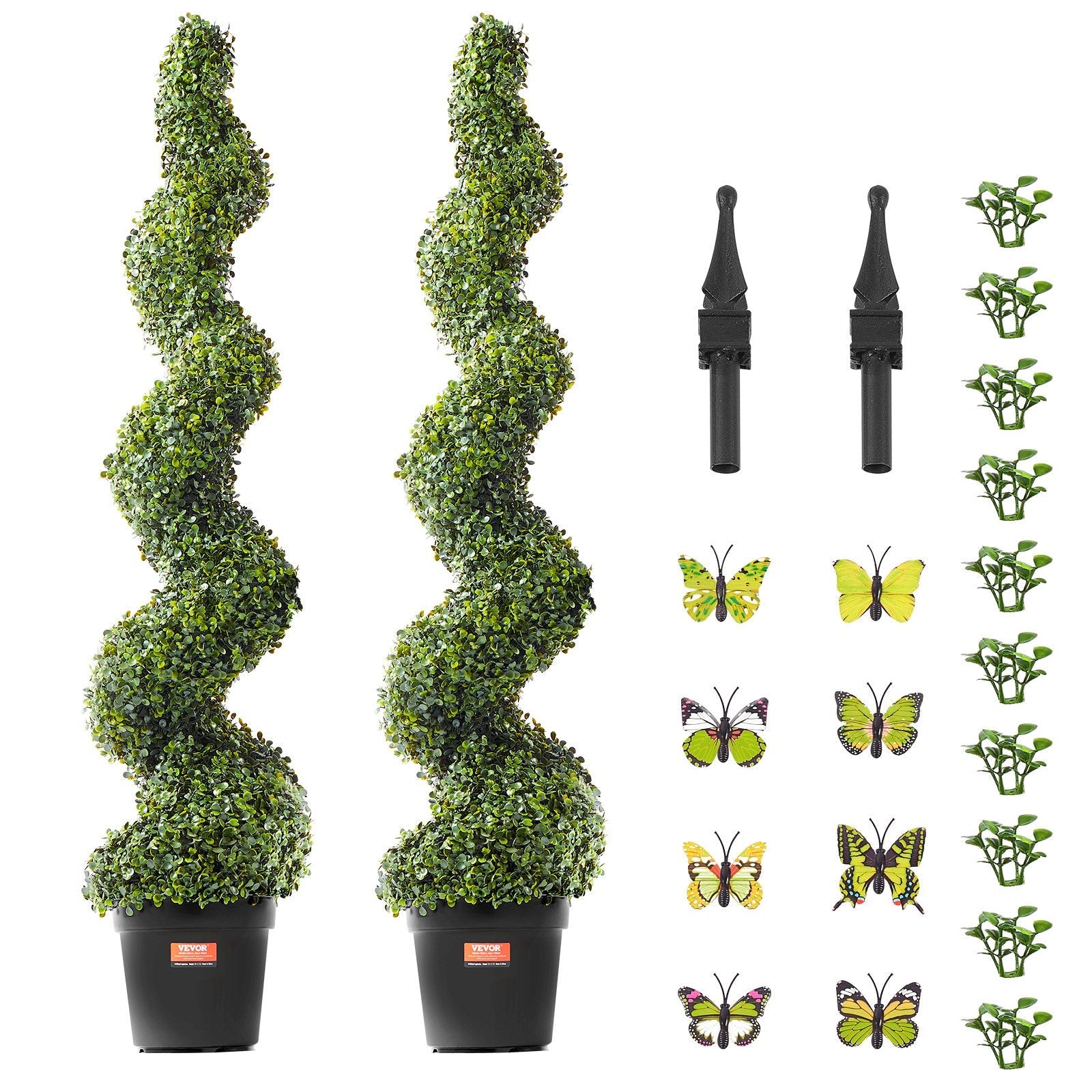 2 Pack 152.4cm Artificial Boxwood Topiary Trees UV Resistant Indoor Outdoor - Green - Home & Garden > Artificial Plants > Artificial Flowers & Plants - Rivercity House & Home Co. (ABN 18 642 972 209) - Affordable Modern Furniture Australia