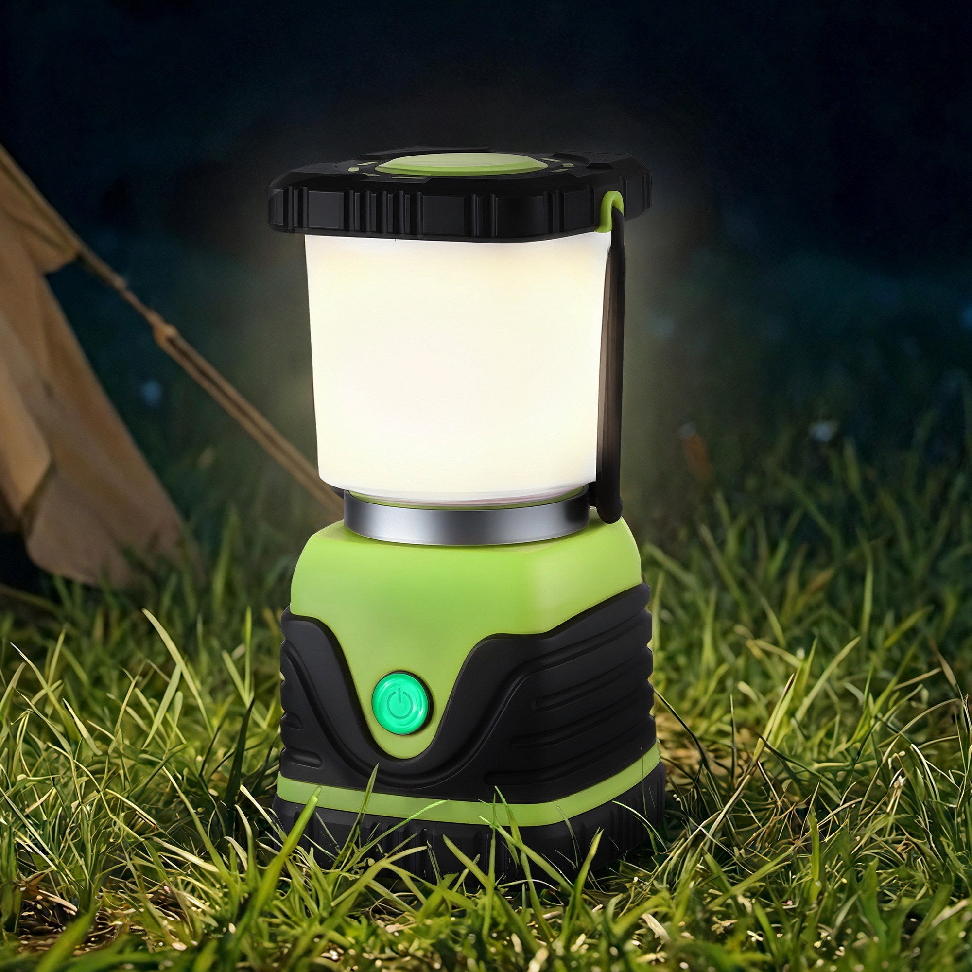 2 - Pack LED Camping Lanterns, 1000LM Super Bright Waterproof Portable Emergency Tent Lights - Outdoor Recreation > Camping > Camping Lights & Lanterns - Rivercity House & Home Co. (ABN 18 642 972 209) - Affordable Modern Furniture Australia