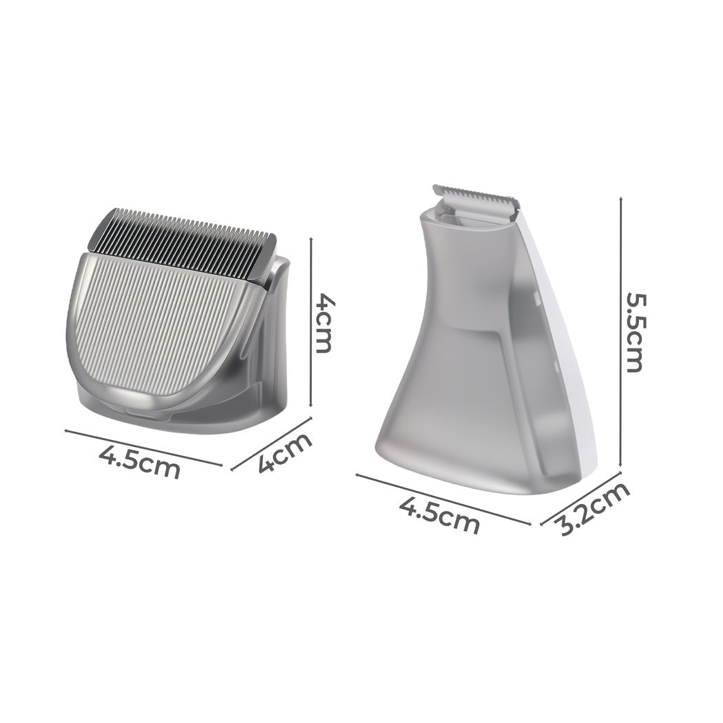2 Pc Pet Trimmer & Clipper Blade Set for Grooming - White - Rivercity House & Home Co. (ABN 18 642 972 209) - Affordable Modern Furniture Australia