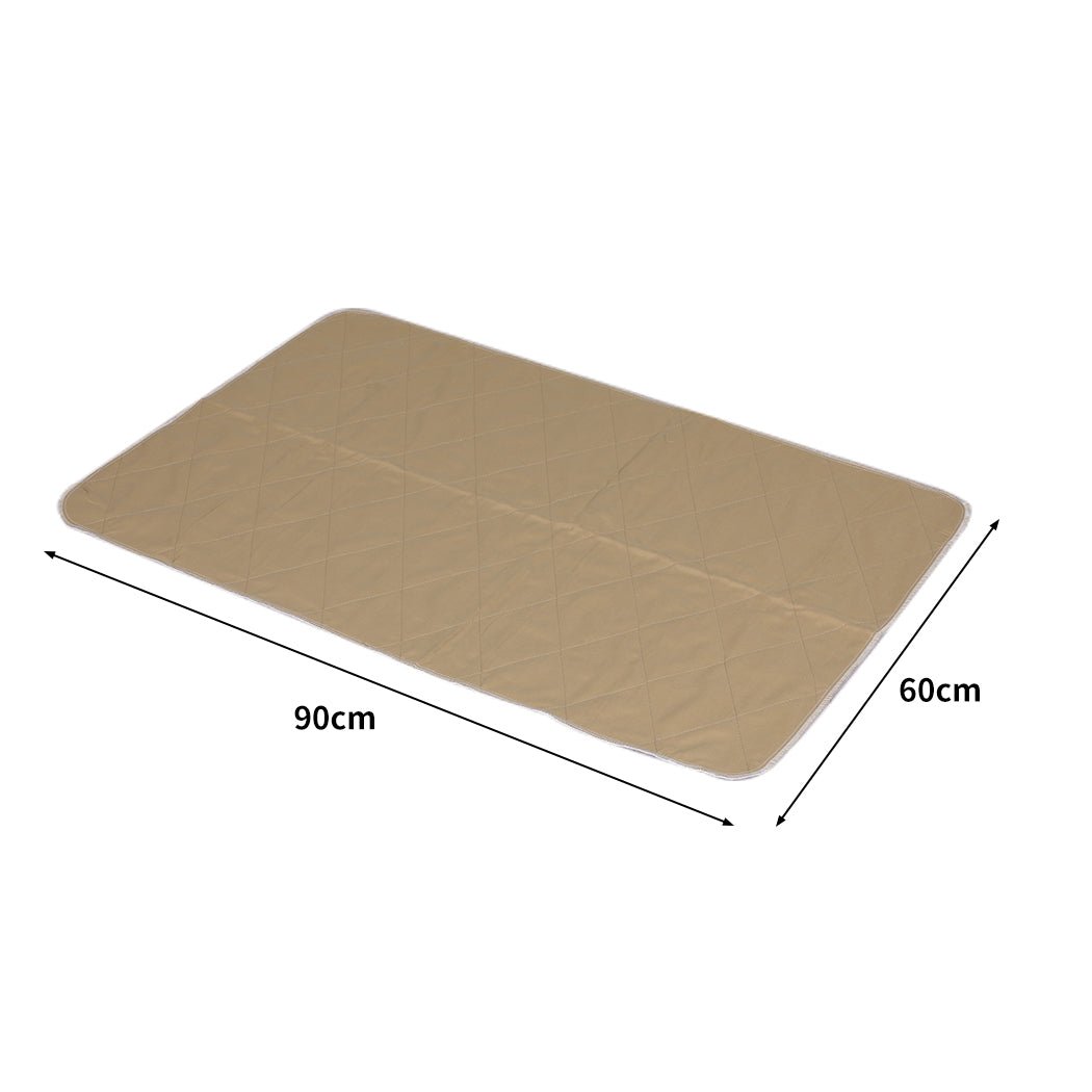 2 Pcs 60x90 cm Reusable Waterproof Dog Urine Pads - Blue - Rivercity House & Home Co. (ABN 18 642 972 209) - Affordable Modern Furniture Australia