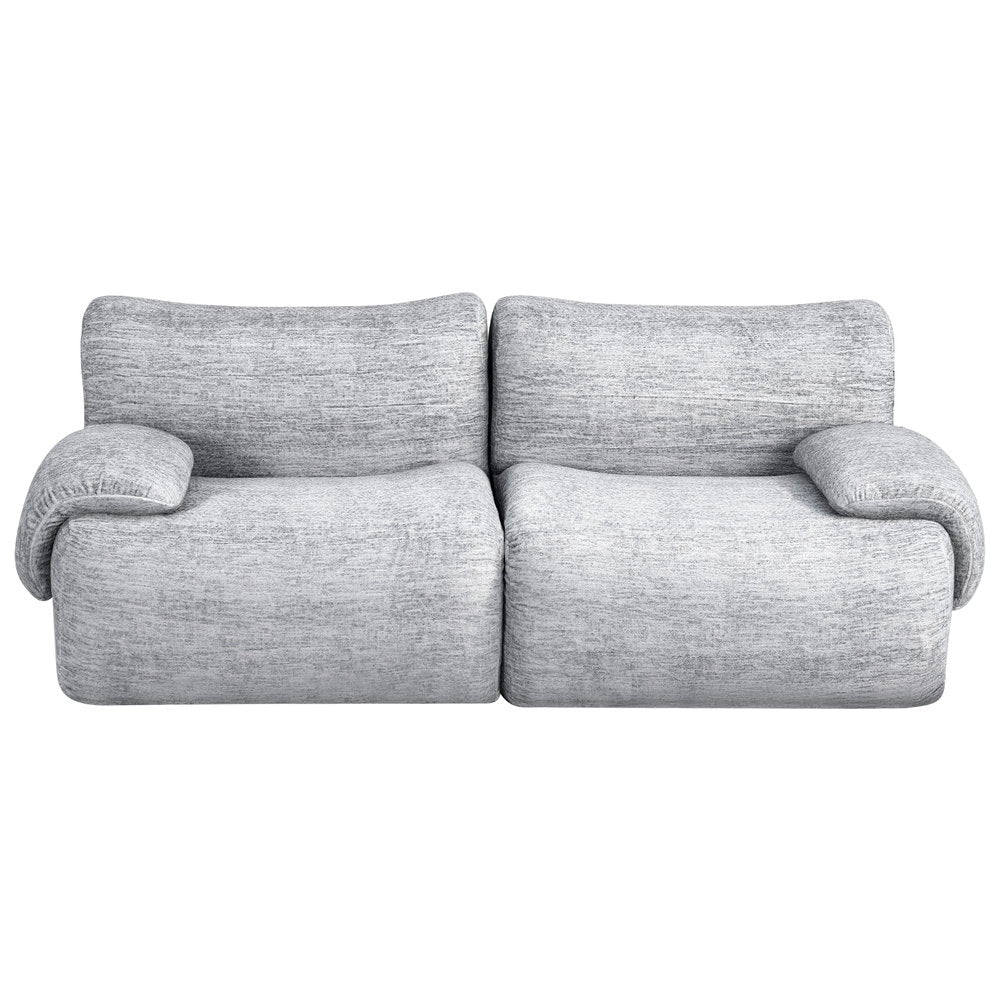2 Seater Sofa Modular Sectional Sofas Couch Bed No Assembly Living Room Grey - Furniture > Sofas > Sofas & Sofa Beds - Rivercity House & Home Co. (ABN 18 642 972 209) - Affordable Modern Furniture Australia