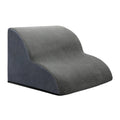 2-Step Pet Stairs with High-Density Foam and Non-Slip Surface - Grey
