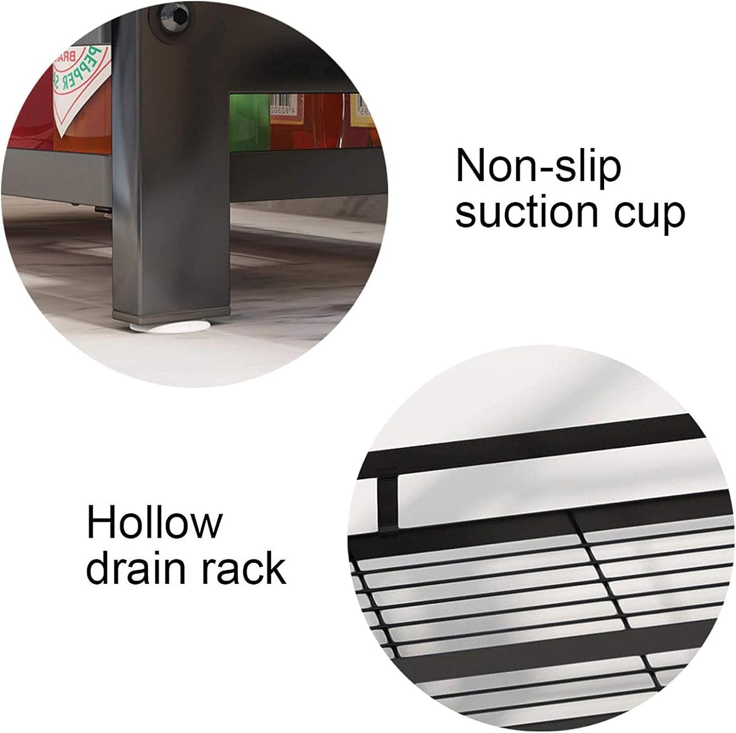 2 - Tier Kitchen Spice Rack Organizer Storage Shelf for Condiments, Oil Bottles, Utensils, Cutting Board & More - Home & Garden > DIY > Kitchen & Bathroom DIY - Rivercity House & Home Co. (ABN 18 642 972 209) - Affordable Modern Furniture Australia