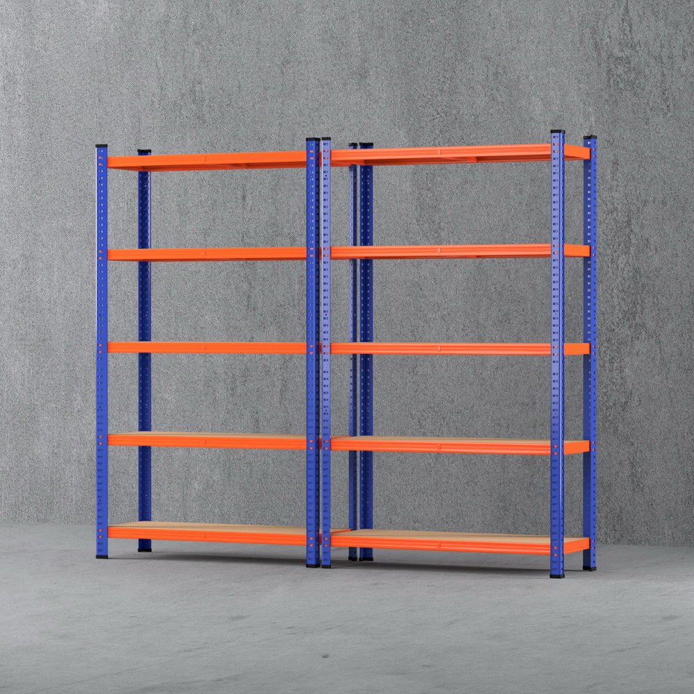 2 x 1.8M Garage Shelving Warehouse Rack - Tools > Tools Storage > Wall Storage Racks - Rivercity House & Home Co. (ABN 18 642 972 209) - Affordable Modern Furniture Australia