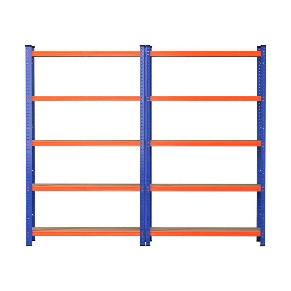 2 x 1.8M Garage Shelving Warehouse Rack - Tools > Tools Storage > Wall Storage Racks - Rivercity House & Home Co. (ABN 18 642 972 209) - Affordable Modern Furniture Australia