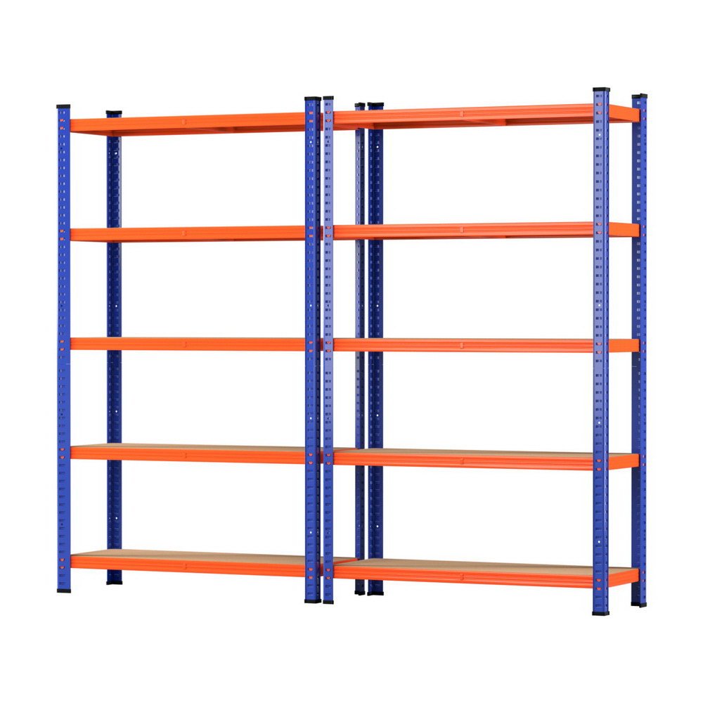 2 x 1.8M Garage Shelving Warehouse Rack - Tools > Tools Storage > Wall Storage Racks - Rivercity House & Home Co. (ABN 18 642 972 209) - Affordable Modern Furniture Australia