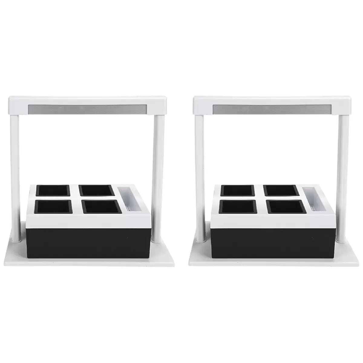 2 x LED Herb Lamp 4 Pot Grower 37 x 22 x 36cm with Self-Watering System - Home & Garden > Shading > Canopies & Gazebos - Rivercity House & Home Co. (ABN 18 642 972 209) - Affordable Modern Furniture Australia
