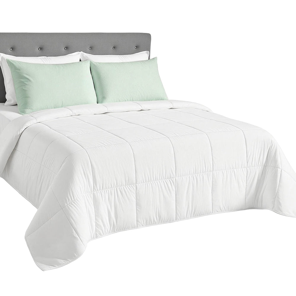 200GSM Bamboo Quilt Summer Quilts All Season Doona Duvet Lightweight Super King - Home & Garden > Bedding > Quilts & Duvets - Rivercity House & Home Co. (ABN 18 642 972 209) - Affordable Modern Furniture Australia