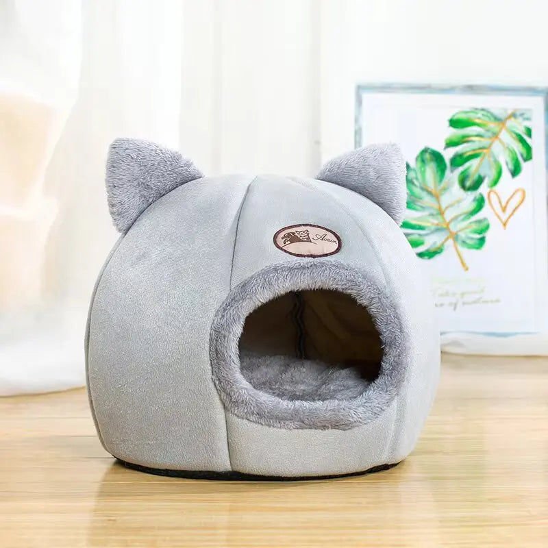 2024 Soft Washable Cat House Bed 33x33x33cm - Pet Care > Dog Supplies > Dog Beds - Rivercity House & Home Co. (ABN 18 642 972 209) - Affordable Modern Furniture Australia