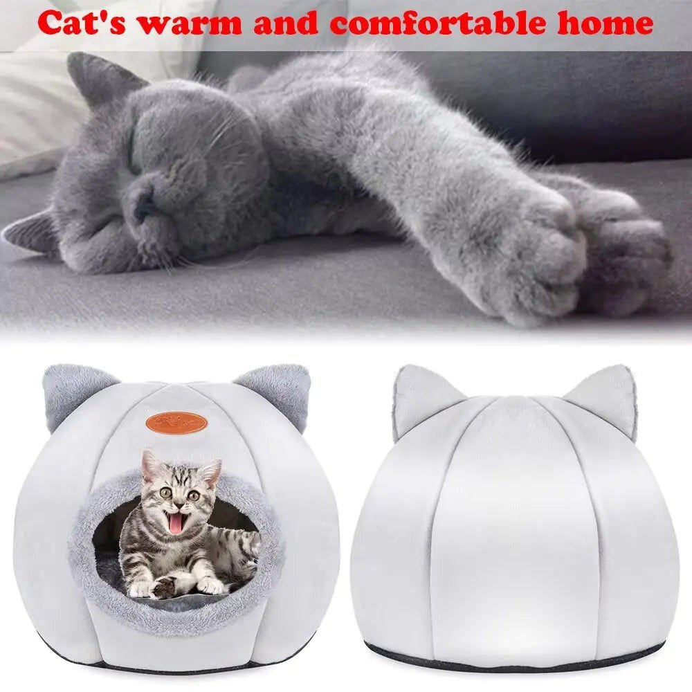 2024 Soft Washable Cat House Bed 33x33x33cm - Pet Care > Dog Supplies > Dog Beds - Rivercity House & Home Co. (ABN 18 642 972 209) - Affordable Modern Furniture Australia