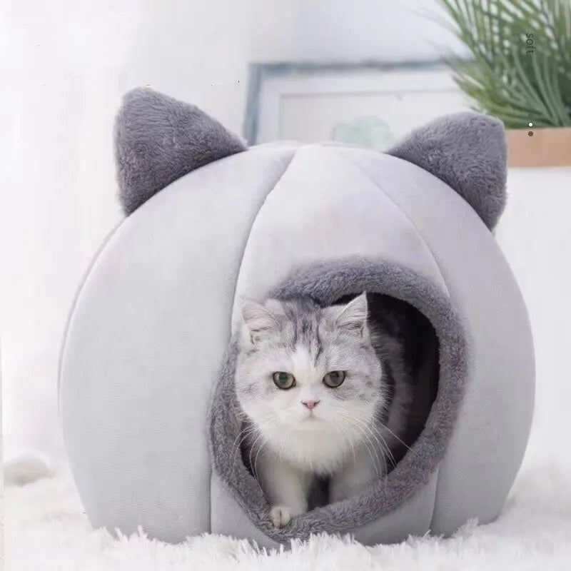2024 Soft Washable Cat House Bed 33x33x33cm - Pet Care > Dog Supplies > Dog Beds - Rivercity House & Home Co. (ABN 18 642 972 209) - Affordable Modern Furniture Australia