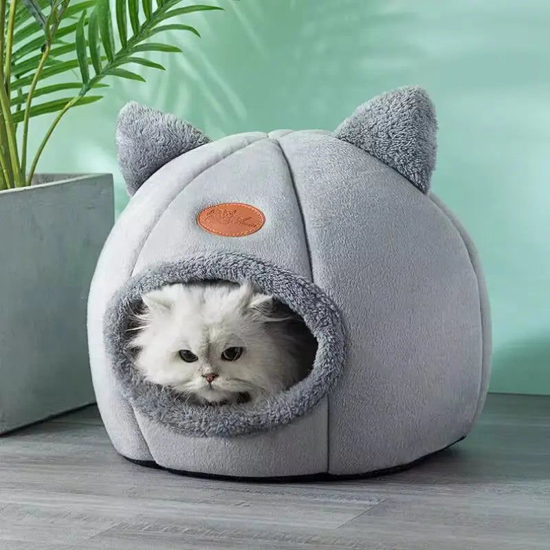 2024 Soft Washable Cat House Bed 33x33x33cm - Pet Care > Dog Supplies > Dog Beds - Rivercity House & Home Co. (ABN 18 642 972 209) - Affordable Modern Furniture Australia