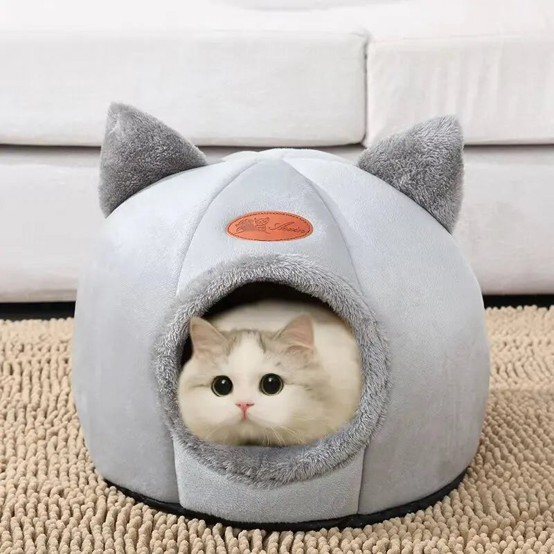 2024 Soft Washable Cat House Bed 33x33x33cm - Pet Care > Dog Supplies > Dog Beds - Rivercity House & Home Co. (ABN 18 642 972 209) - Affordable Modern Furniture Australia