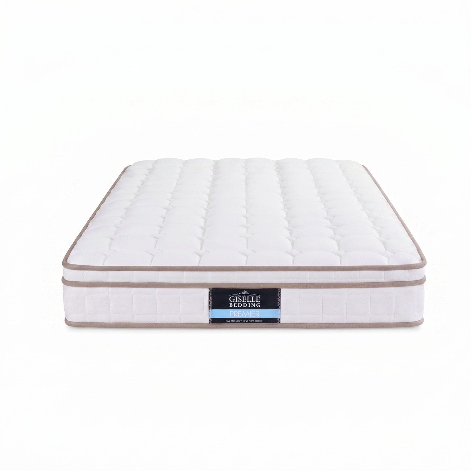 20cm Firm King Single Pocket Spring Mattress for Bedroom or Guest Room - Furniture > Mattresses > King Single Mattress - Rivercity House & Home Co. (ABN 18 642 972 209) - Affordable Modern Furniture Australia