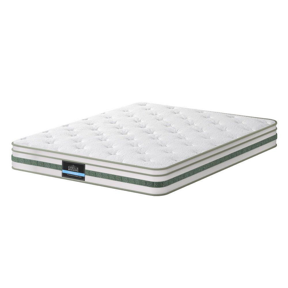 20cm King Green Tea Mattresses - Furniture > Mattresses > King Size Mattress - Rivercity House & Home Co. (ABN 18 642 972 209) - Affordable Modern Furniture Australia