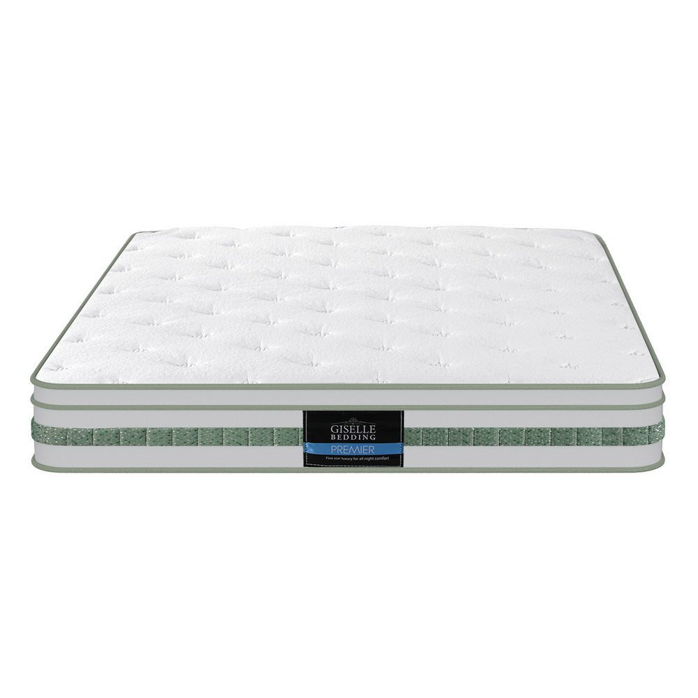 20cm King Green Tea Mattresses - Furniture > Mattresses > King Size Mattress - Rivercity House & Home Co. (ABN 18 642 972 209) - Affordable Modern Furniture Australia