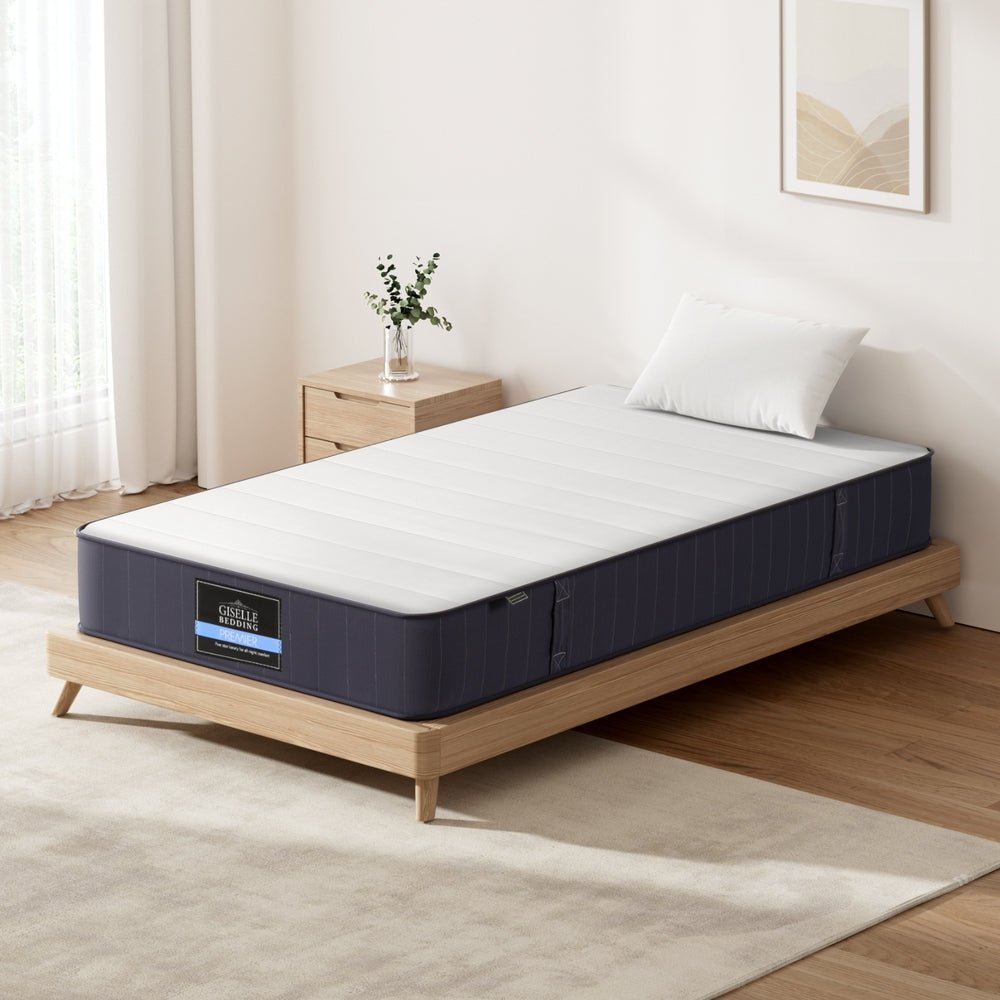 20cm King Single Bed Pocket Spring Mattresses - Furniture > Mattresses > King Single Mattress - Rivercity House & Home Co. (ABN 18 642 972 209) - Affordable Modern Furniture Australia
