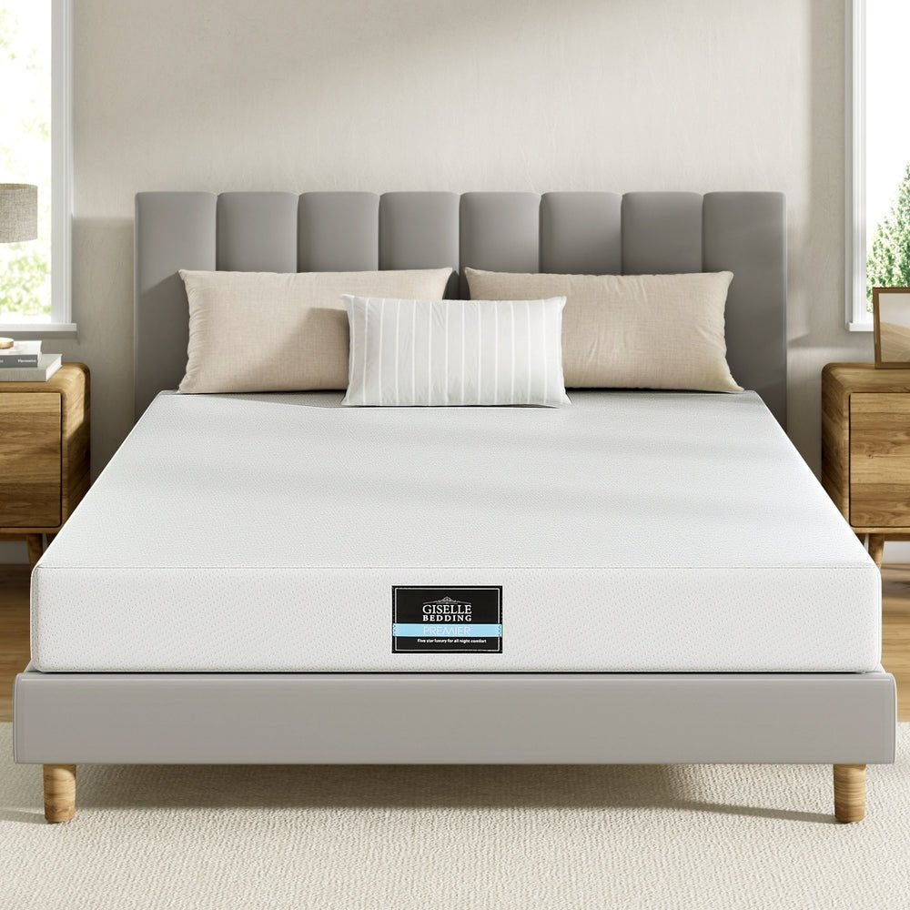 20cm Memory Foam Mattress Green Tea King - Furniture > Mattresses > King Size Mattress - Rivercity House & Home Co. (ABN 18 642 972 209) - Affordable Modern Furniture Australia