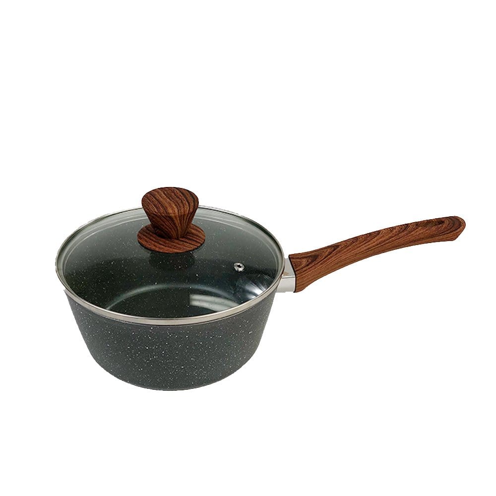 20cm Non - Stick Saucepan With Lid - Home & Garden > Kitchenware > Skillets & Frying Pans - Rivercity House & Home Co. (ABN 18 642 972 209) - Affordable Modern Furniture Australia