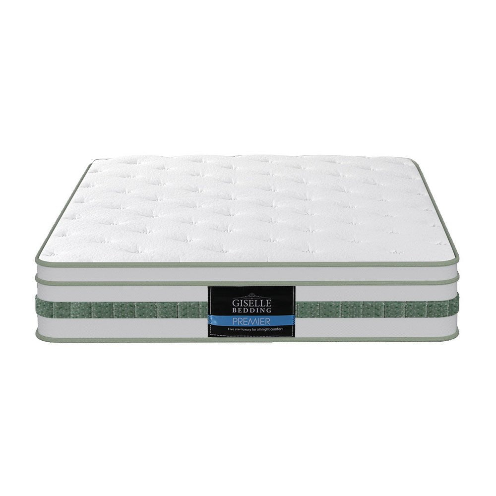 20cm Single Green Tea Mattresses - Furniture > Mattresses > Single Mattress - Rivercity House & Home Co. (ABN 18 642 972 209) - Affordable Modern Furniture Australia