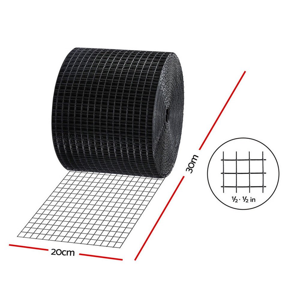 20cm x 30M Solar Panel Bird Guard Mesh Critter Guard Roll Kit with Rust - Proof PVC Coating - Home & Garden > Solar Panels > Portable Solar Panels - Rivercity House & Home Co. (ABN 18 642 972 209) - Affordable Modern Furniture Australia