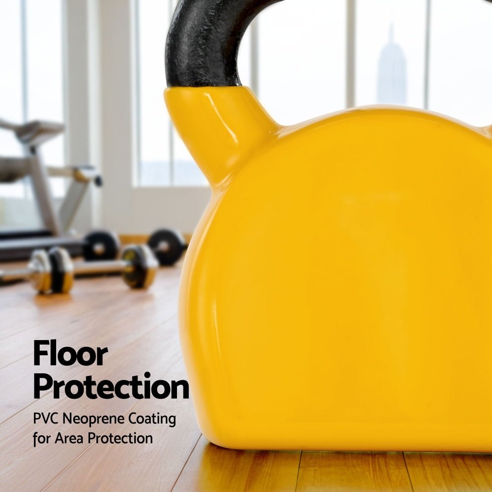 20kg Kettlebell Set Weightlifting Bench Dumbbells Kettle Bell Gym Home - Sports & Fitness > Exercise, Gym and Fitness - Rivercity House & Home Co. (ABN 18 642 972 209) - Affordable Modern Furniture Australia