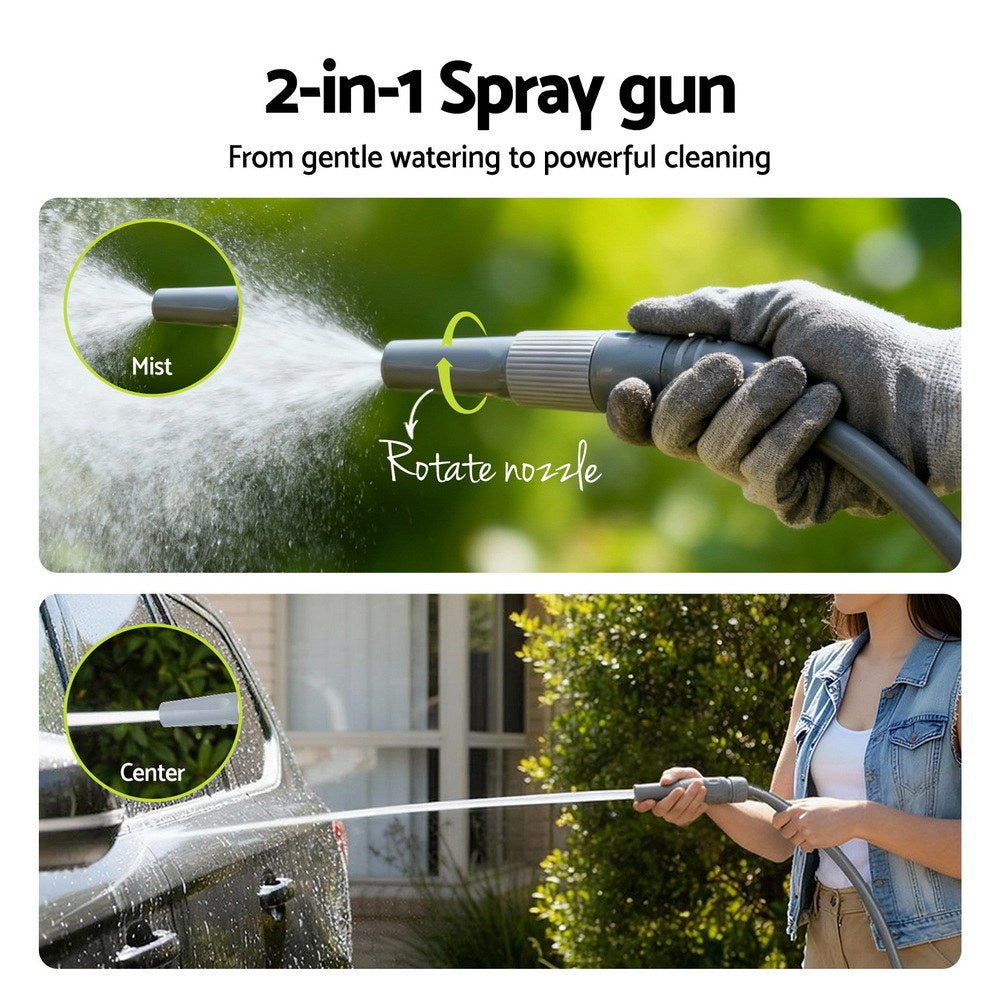 20m Retractable Garden Hose Reel Heavy Duty 1/2" Hose Auto Rewind - Home & Garden > Garden Tools > Garden Hoses - Rivercity House & Home Co. (ABN 18 642 972 209) - Affordable Modern Furniture Australia