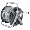 20m Retractable Garden Hose Reel Heavy Duty 1/2" Hose Auto Rewind