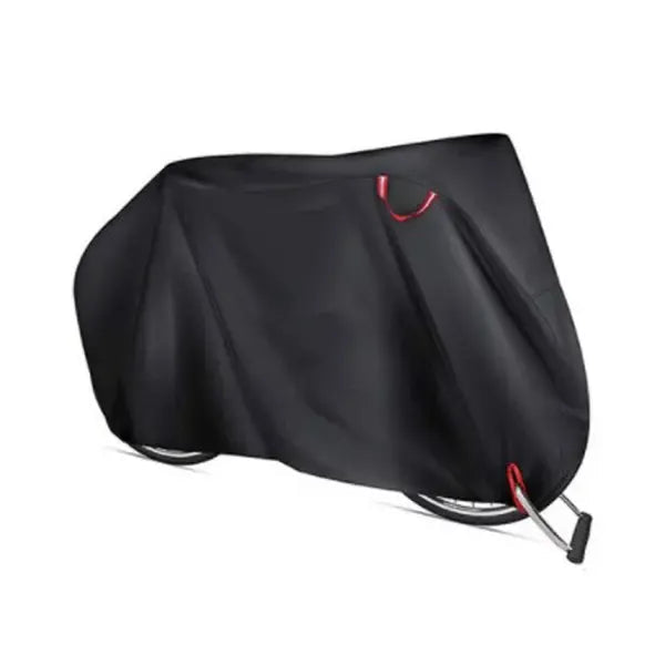 210D Oxford Waterproof Bike Cover with UV Protection and Lock Holes for 1-2 Bicycles, 190 x 65 x 98 cm - Black - Sports & Fitness > Bikes & Accessories > Bicycle Bags - Rivercity House & Home Co. (ABN 18 642 972 209) - Affordable Modern Furniture Australia